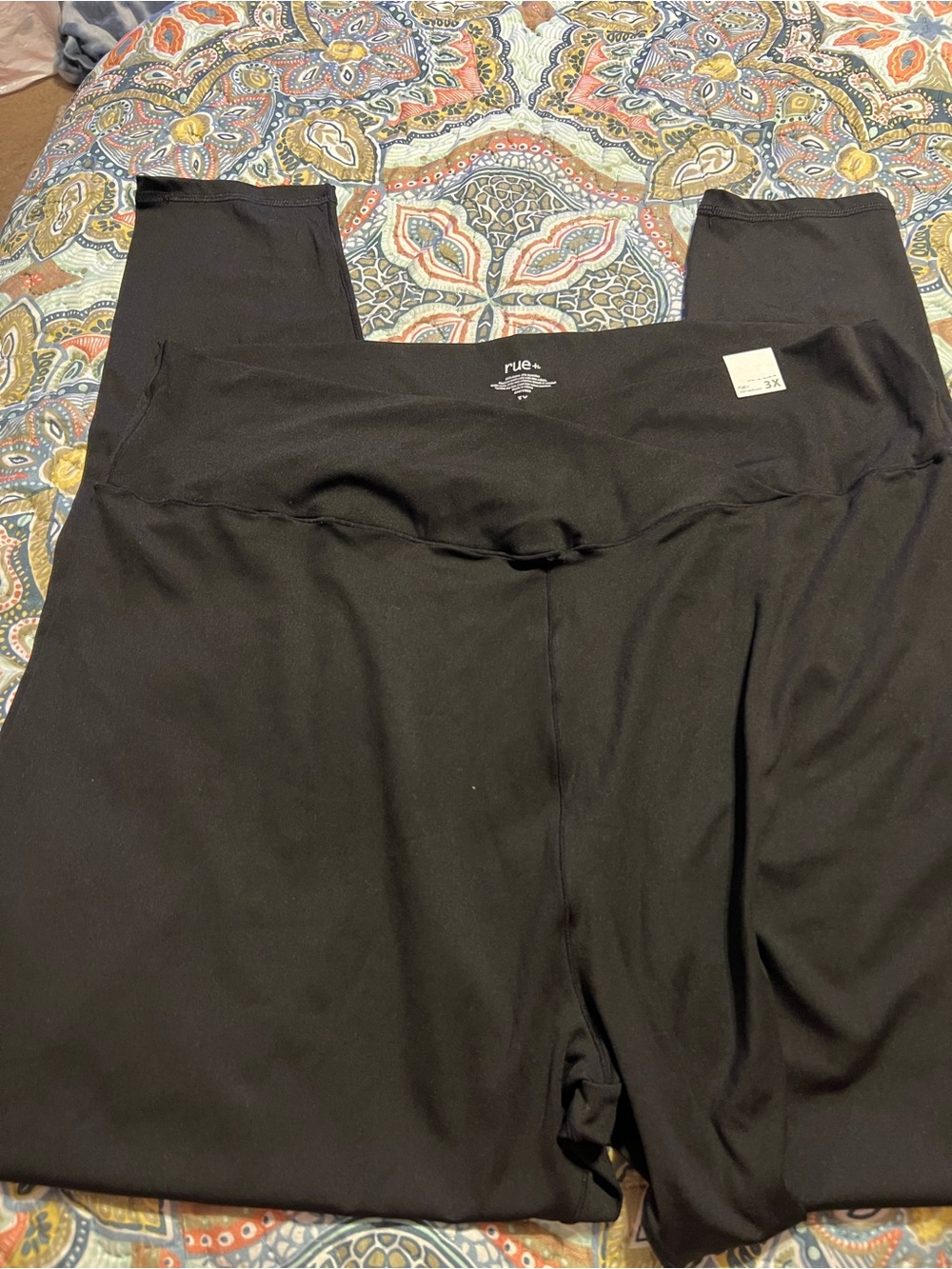 Rue21 Black High-Waist Stretch Leggings